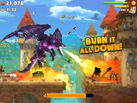 Hungry Dragon™ game screenshot