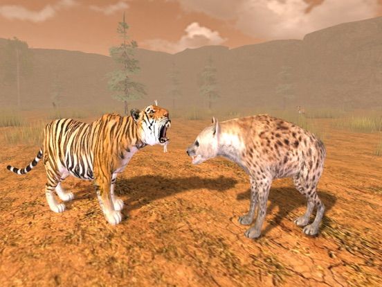 Hungry Tiger 3D game screenshot