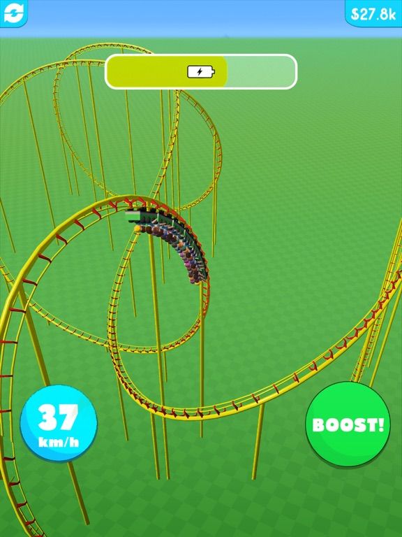 Hyper Roller Coaster App Screenshot