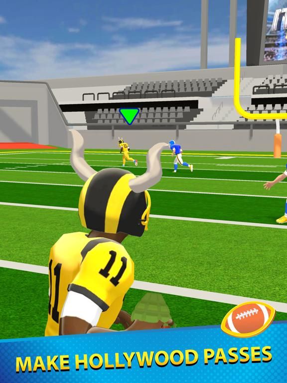 Hyper Touchdown 3D game screenshot