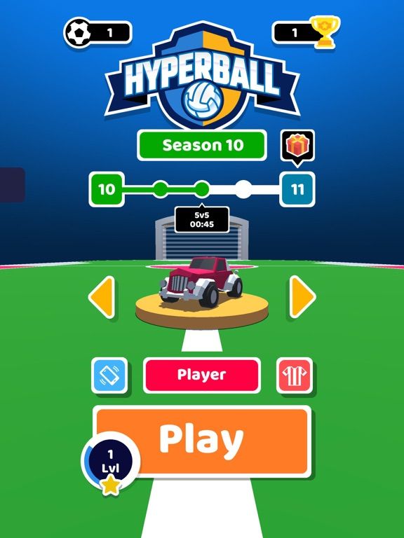 Hyperball App Screenshot