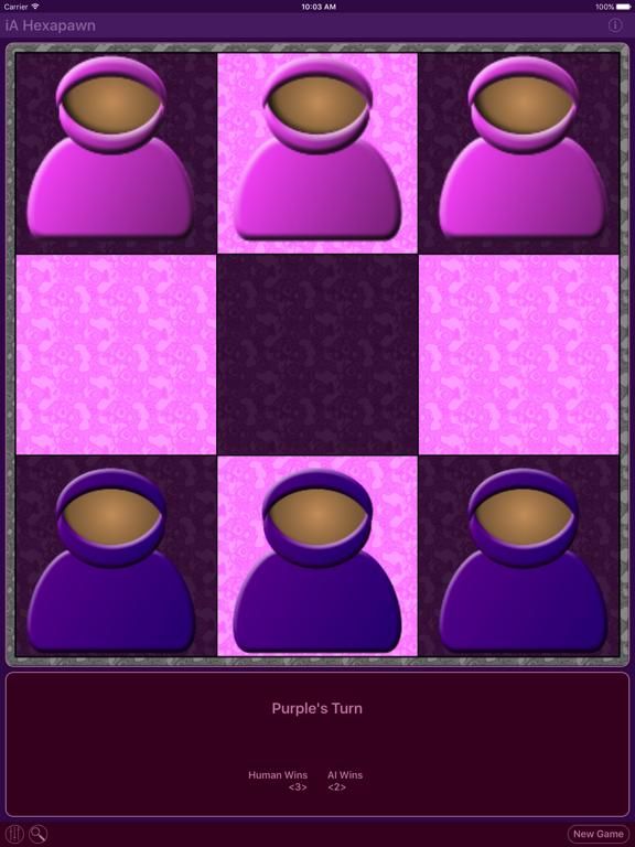 IA Hexapawn game screenshot