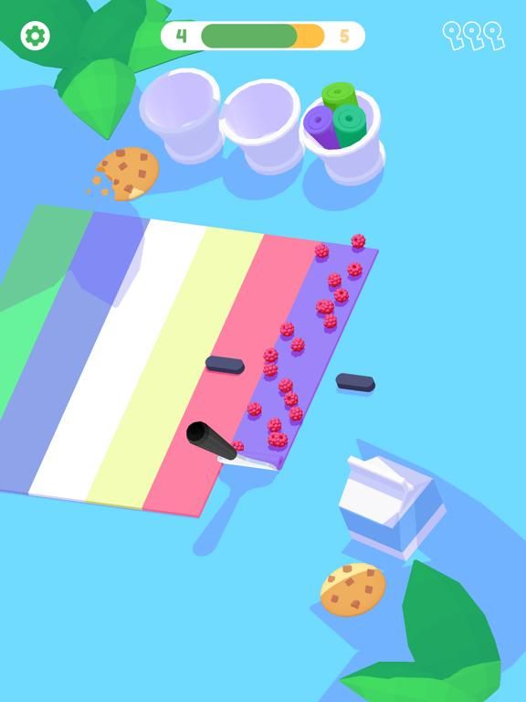 Ice Cream Rolls game screenshot