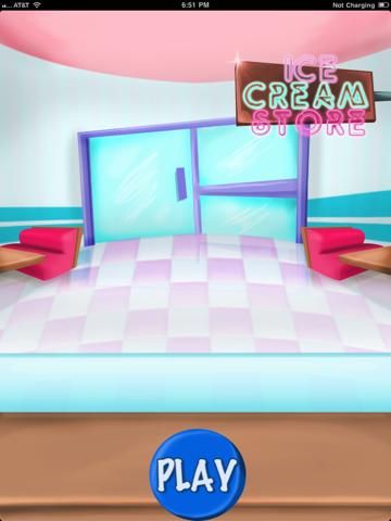 Ice Cream Shop Game HD Lite game screenshot