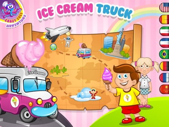 Ice Cream Truck: A Crazy Chef Adventure game screenshot