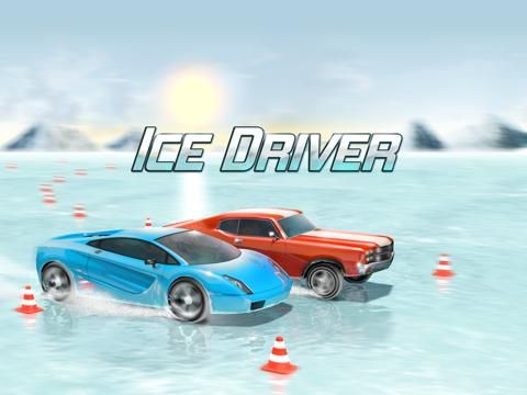 Ice Driver game screenshot