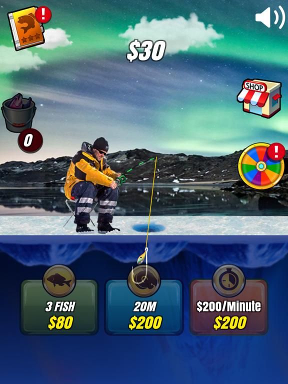 Ice Fishing game screenshot