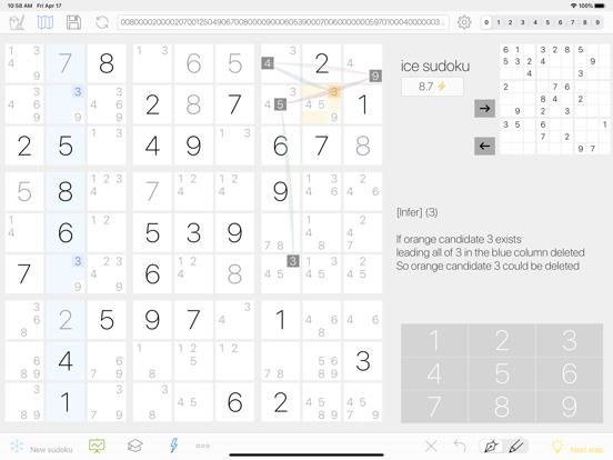 Ice sudoku App Screenshot