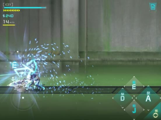 ICEY game screenshot