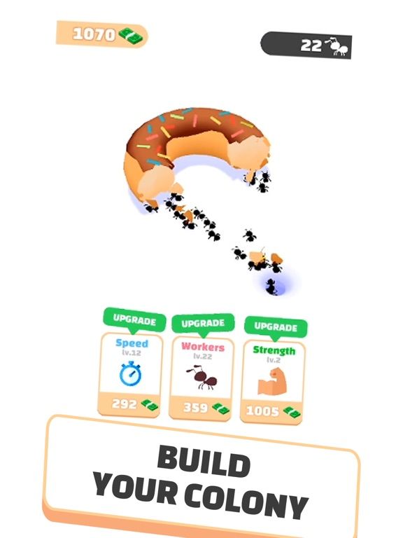 Idle Ants App Screenshot