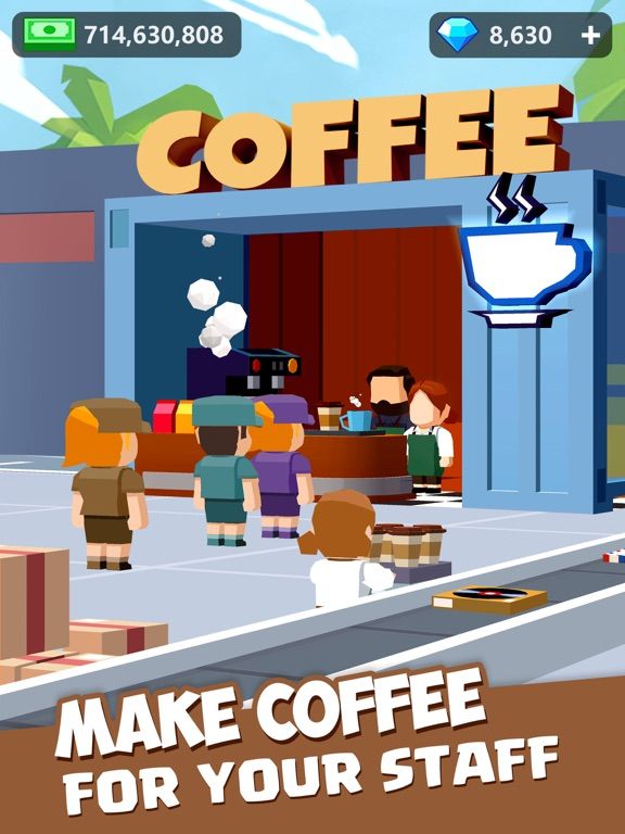 Idle Courier Tycoon App Screenshot
