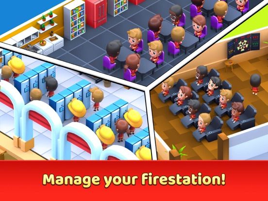 Idle Firefighter Tycoon game screenshot