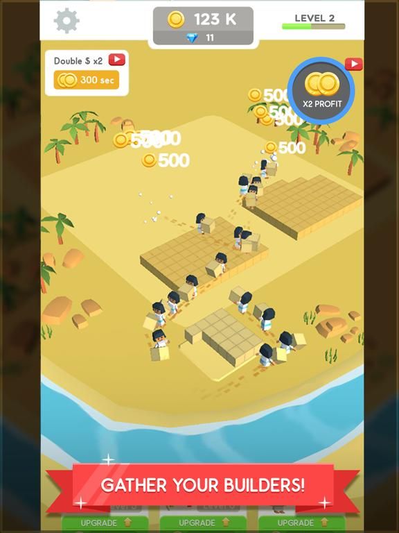 Idle Landmark Tycoon App Screenshot