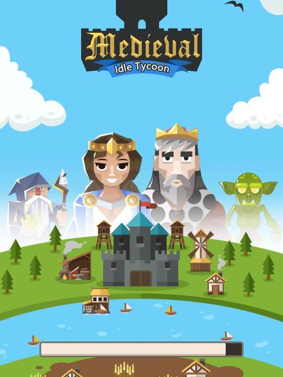 Idle Medieval Tycoon game screenshot
