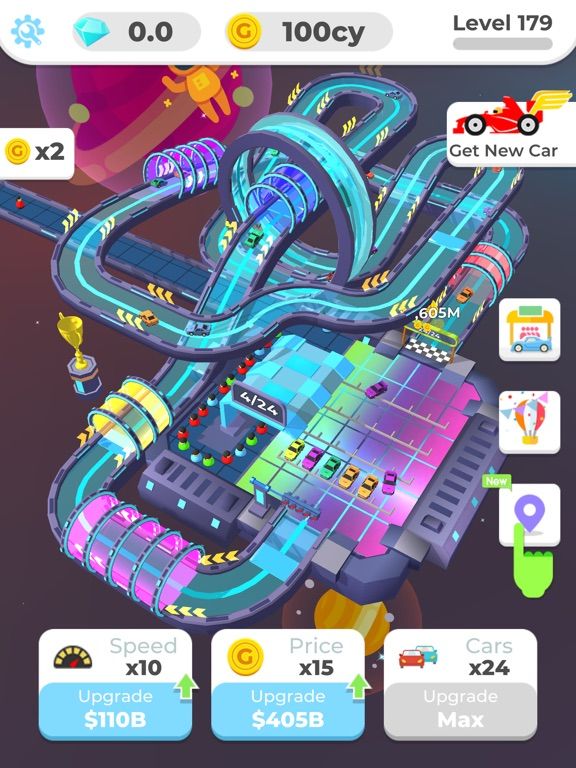 Idle Racing Tycoon App Screenshot