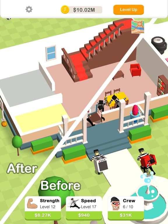 Idle Robbery game screenshot