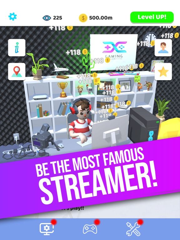 Idle Streamer! App Screenshot