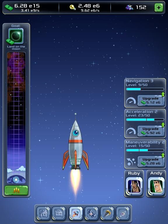Idle Tycoon: Space Company game screenshot