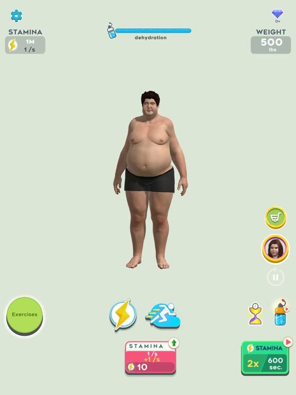 Idle Workout ! App Screenshot