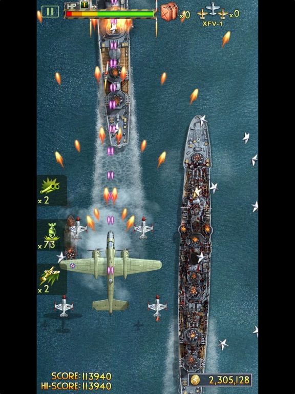 IFighter 2: The Pacific 1942 by EpicForce game screenshot
