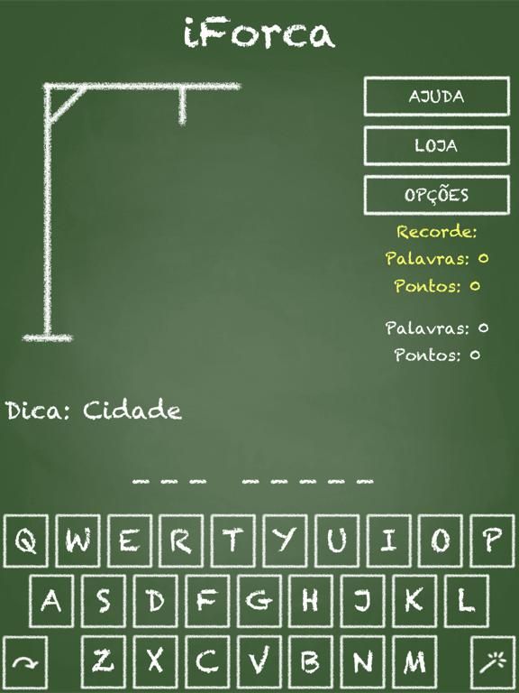 IForca game screenshot