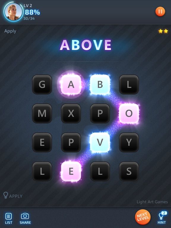 ILinkWord App Screenshot