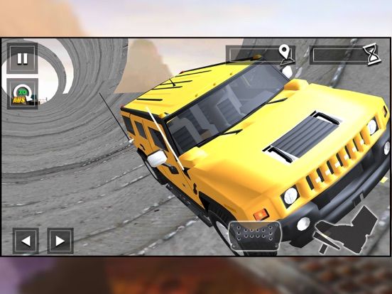 Impossible Car Stunt Track game screenshot