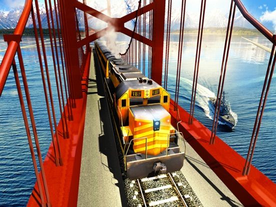 Impossible City Train Driving game screenshot