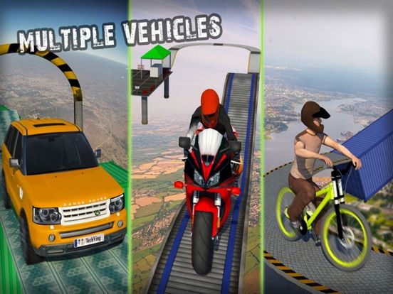 Impossible Driving Simulator 3D: Extreme Tracks game screenshot