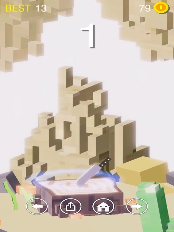Impossible Knife Flipper App Screenshot