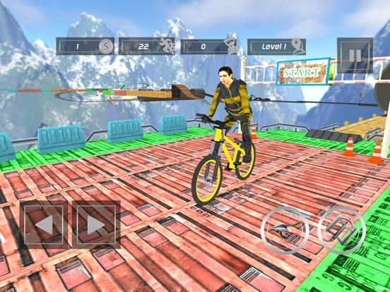 Impossible Tracks: Cycle Stunt game screenshot
