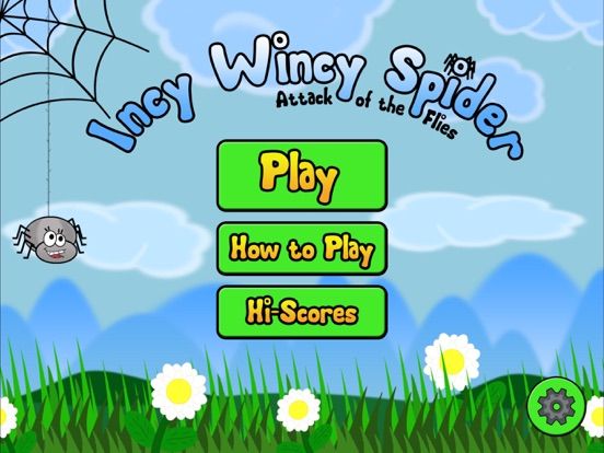 Incy Wincy Spider game screenshot