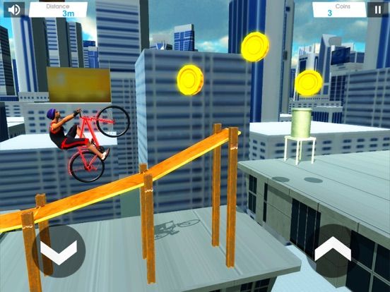 Infinite Bike Rider App Screenshot