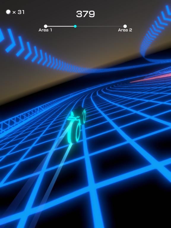 Infinite Downhill game screenshot