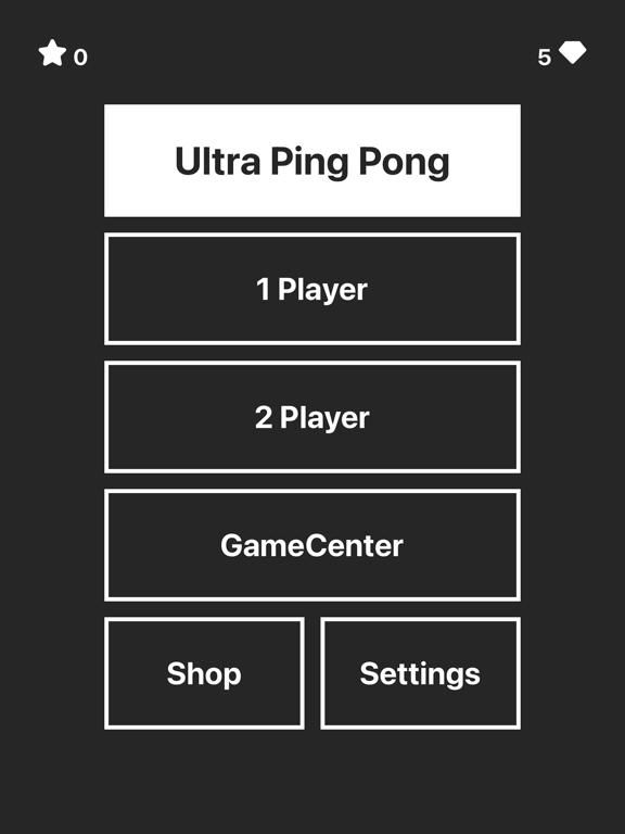 Infinite Pong game screenshot