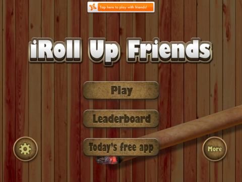 IRoll Up Friends: Multiplayer Rolling and Smoking Simulator Game game screenshot