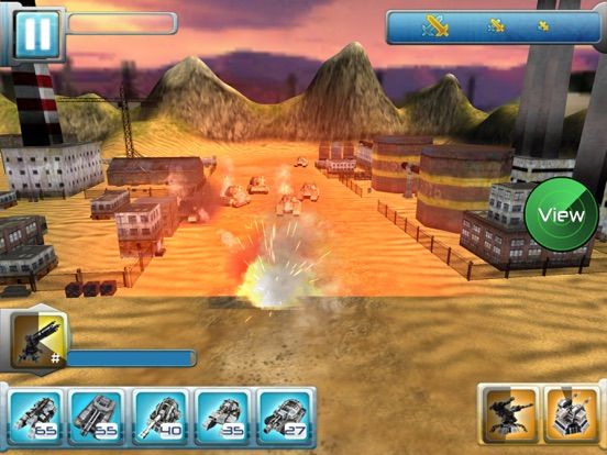 Iron Hero: Collision game screenshot