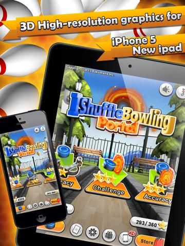 IShuffle Bowling 3 Portal game screenshot