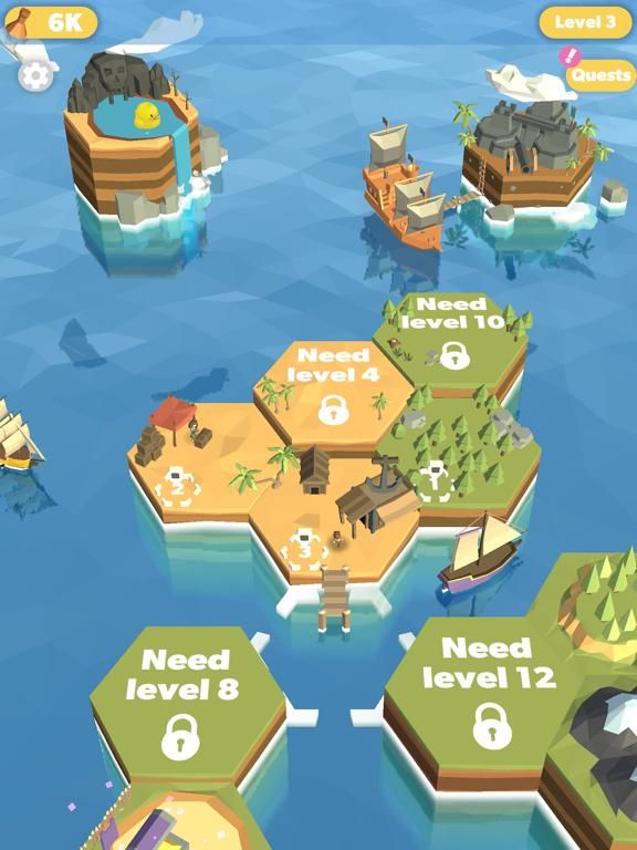 Islands Idle game screenshot