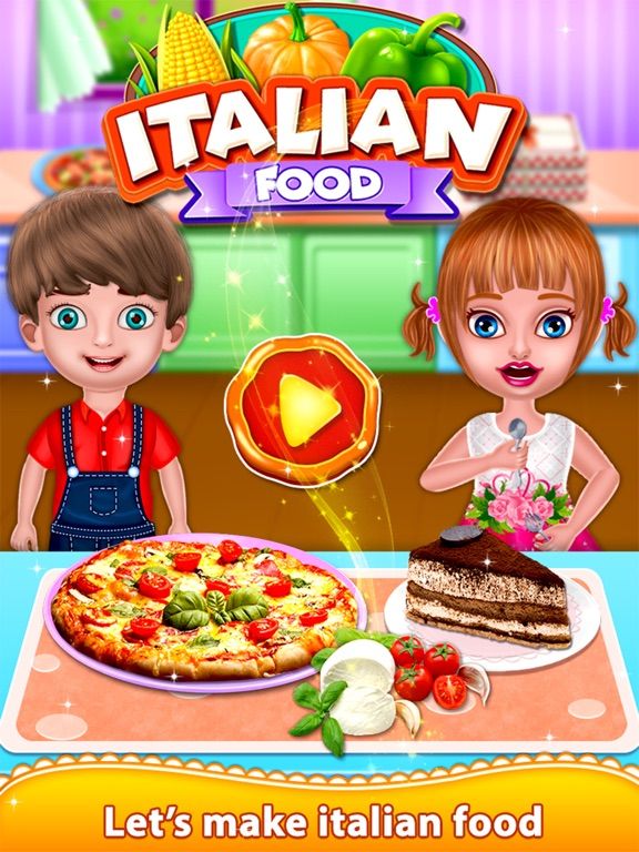 Italian Food Chef Cooking game screenshot