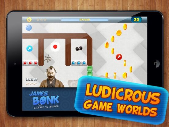 James Bonk App Screenshot