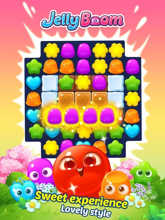Jelly Boom HD game screenshot