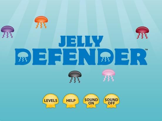 Jelly Defender game screenshot