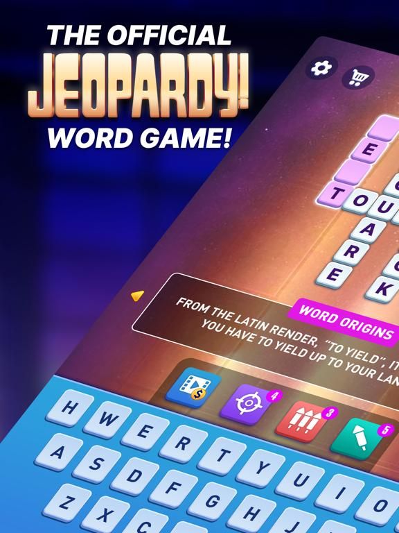 Jeopardy! Words game screenshot