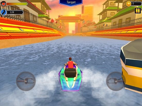 Jet Ski Boat Driving Simulator 3D game screenshot