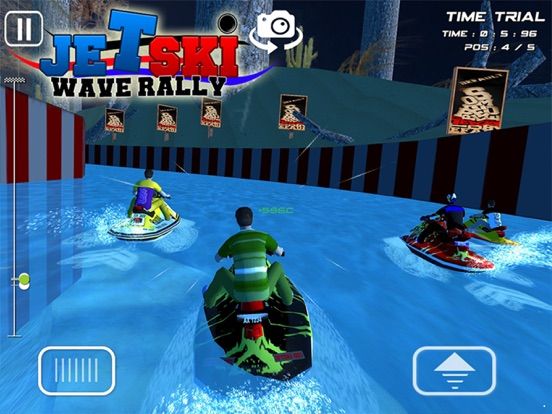 Jet Ski Racing Wave Rally Game App Screenshot