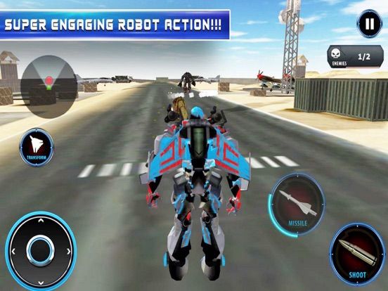 Jet Transformation Mega App Screenshot