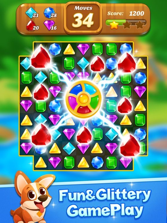 Jewel Amazing Crush game screenshot