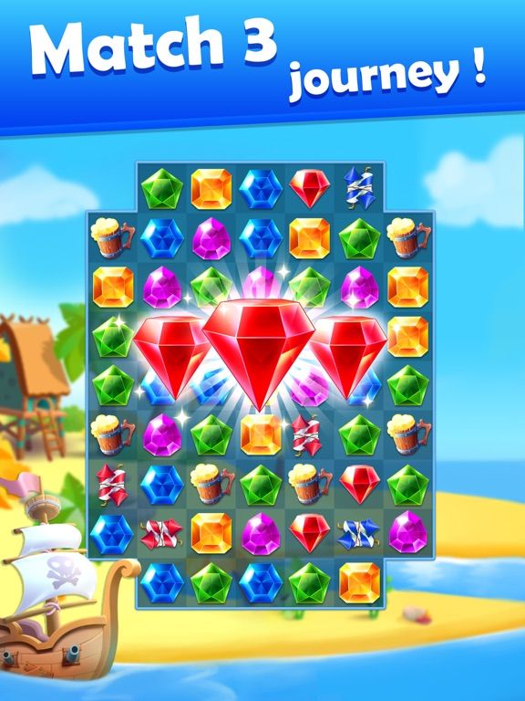 Jewel Pirate game screenshot