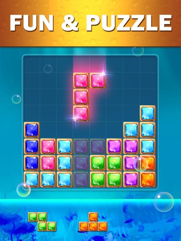 Jewels Block Puzzle App Screenshot